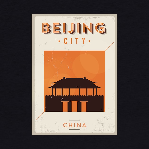 Beijing Poster Design by kursatunsal